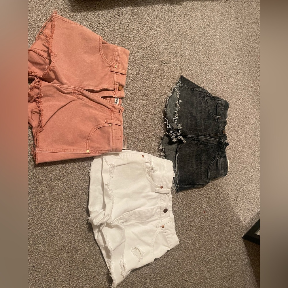 3 pairs of Wrangler Shorts